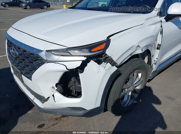 5NMS3CAD8LH216508 2020 HYUNDAI SANTA FE Белый Вид спереди
