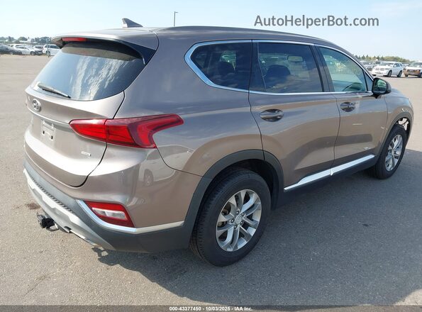 5NMS3CAD9LH163088 2020 HYUNDAI SANTA FE Brown Rear right