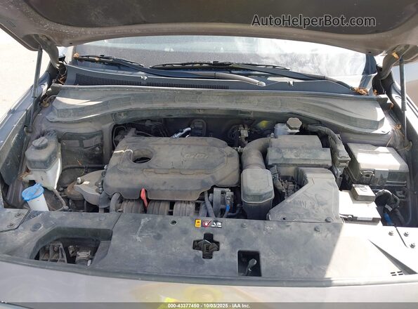 5NMS3CAD9LH163088 2020 HYUNDAI SANTA FE Brown Rear view