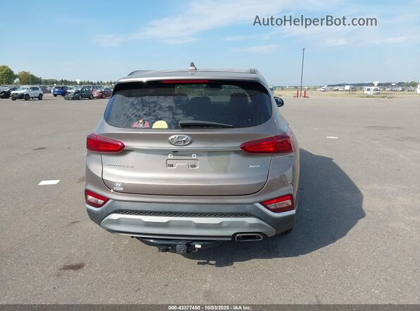 5NMS3CAD9LH163088 2020 HYUNDAI SANTA FE Brown 