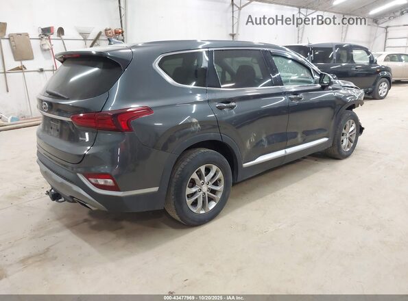 5NMS3CAD9LH304449 2020 HYUNDAI SANTA FE Black Tył prawy