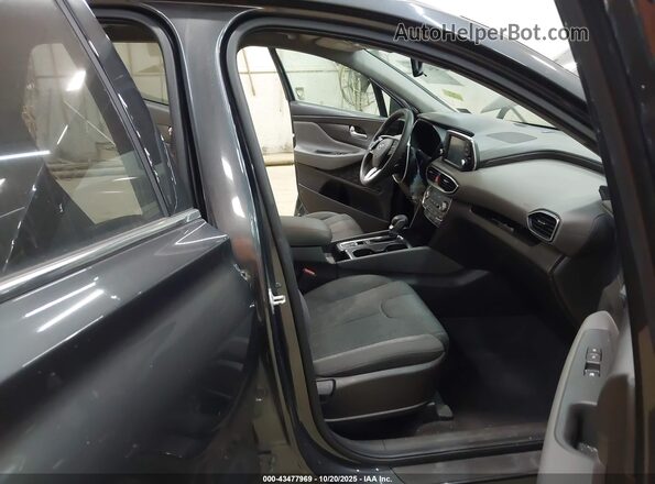 5NMS3CAD9LH304449 2020 HYUNDAI SANTA FE Black Widok wnętrza z przodu