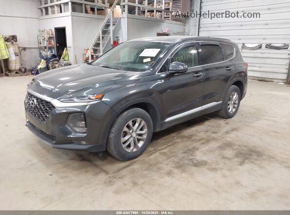 5NMS3CAD9LH304449 2020 HYUNDAI SANTA FE Black Przód lewy