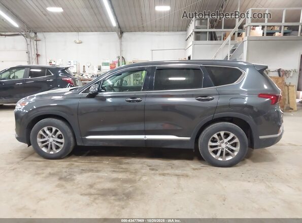 5NMS3CAD9LH304449 2020 HYUNDAI SANTA FE Black Widok wnętrza 360 stopni
