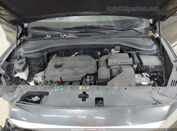 5NMS3CAD9LH304449 2020 HYUNDAI SANTA FE Black Widok z tyłu