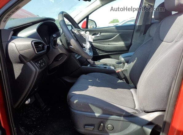 5NMS3CADXLH238543 2020 HYUNDAI SANTA Red Vista interior delantera