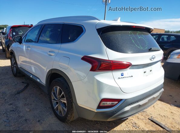 5NMS3CADXLH304542 2020 HYUNDAI SANTA FE Белый Задняя левая четверть