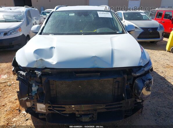 5NMS3CADXLH304542 2020 HYUNDAI SANTA FE Белый Вид щитка приборов