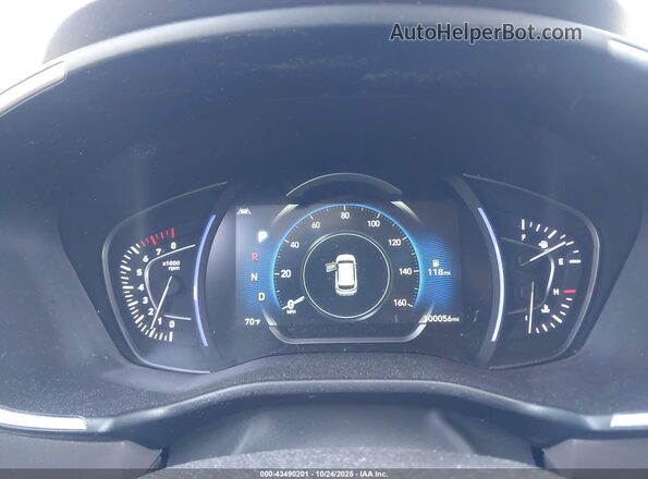 5NMS3CADXLH304542 2020 HYUNDAI SANTA FE Белый Вид задних сидений