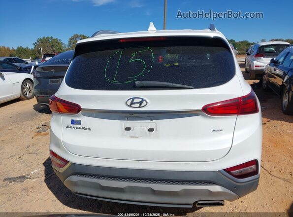 5NMS3CADXLH304542 2020 HYUNDAI SANTA FE Белый 