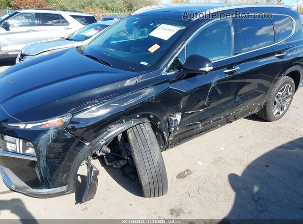 5NMS3DA10PH024131 2023 HYUNDAI SANTA FE HYBRID Black წინა ხედი