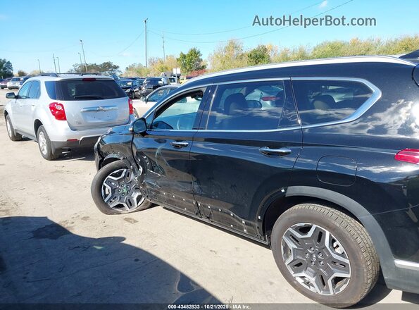 5NMS3DA10PH024131 2023 HYUNDAI SANTA FE HYBRID Black სალონის 360-გრადუსიანი ხედი