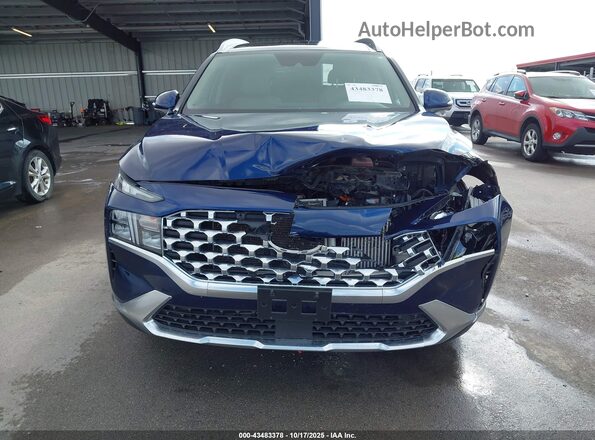 5NMS3DA13PH004696 2023 HYUNDAI SANTA FE HYBRID Синий Вид щитка приборов