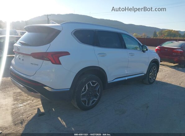 5NMS3DA13PH018601 2023 HYUNDAI SANTA FE HYBRID Белый Задняя правая четверть
