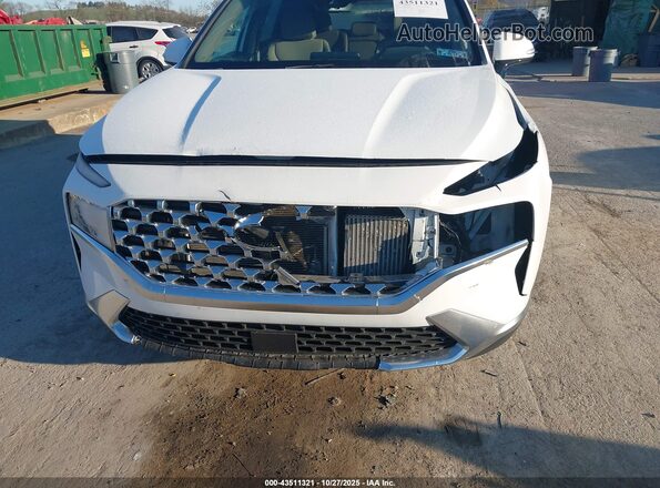 5NMS3DA13PH018601 2023 HYUNDAI SANTA FE HYBRID Белый Вид спереди