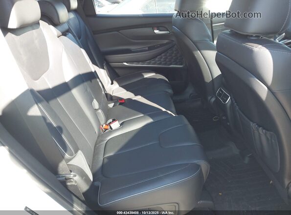5NMS3DAJ5MH313016 2021 HYUNDAI SANTA FE White Vista de la etiqueta del VIN