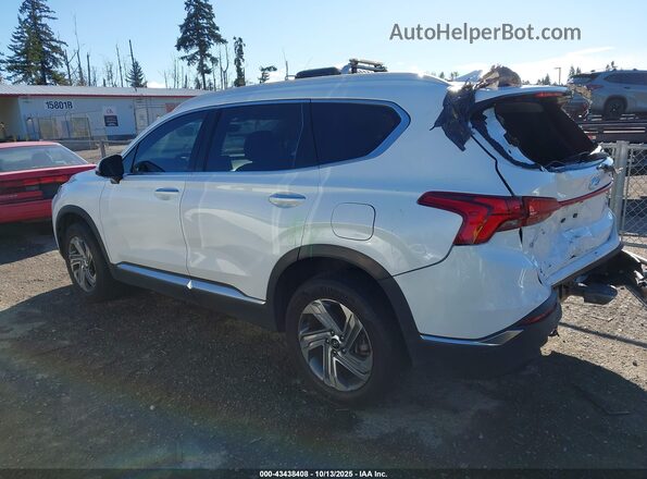 5NMS3DAJ5MH313016 2021 HYUNDAI SANTA FE White Trasero izquierdo