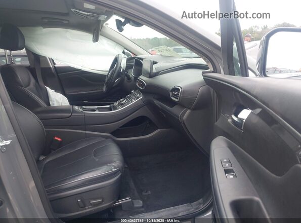 5NMS3DAJ6MH372172 2021 HYUNDAI SANTA FE Серый Вид салона спереди