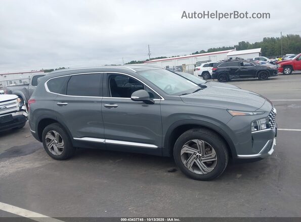 5NMS3DAJ6MH372172 2021 HYUNDAI SANTA FE Серый Вид задней части салона