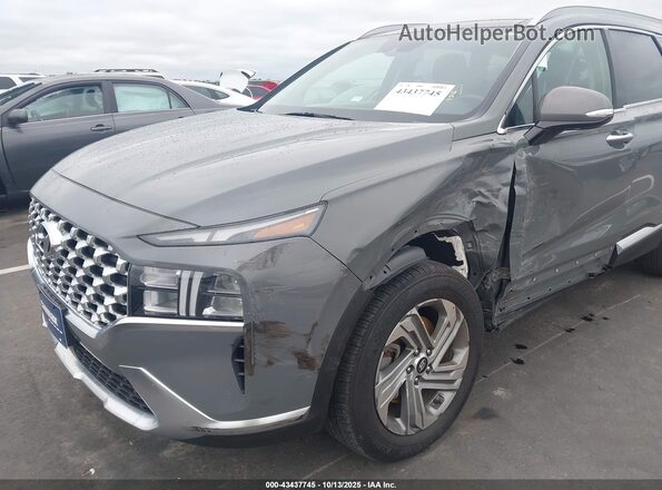 5NMS3DAJ6MH372172 2021 HYUNDAI SANTA FE Серый Вид спереди