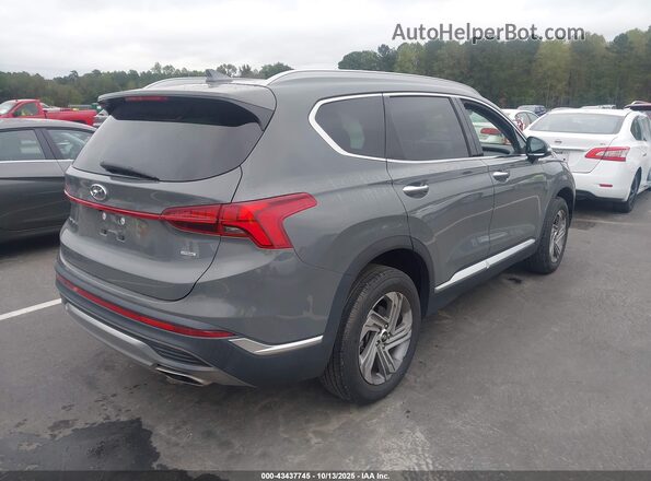 5NMS3DAJ6MH372172 2021 HYUNDAI SANTA FE Серый Задняя правая четверть