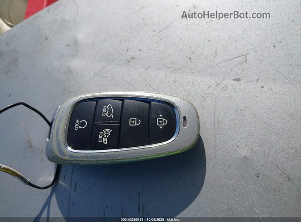 5NMS3DAJ6PH533687 2023 HYUNDAI SANTA FE White წინა პანელის ხედი