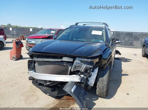 5NMS3DAJ8PH580106 2023 HYUNDAI SANTA FE Black Առջևի ձախ երեք քառորդ տեսարան