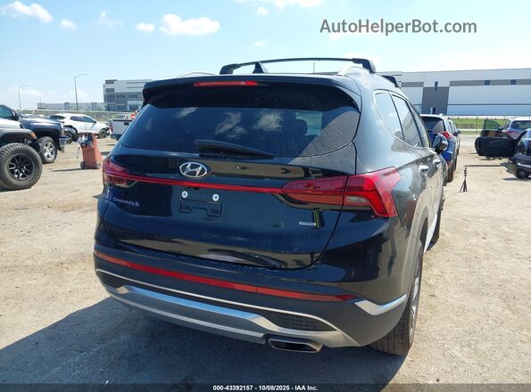 5NMS3DAJ8PH580106 2023 HYUNDAI SANTA FE Black Հետևի աջ