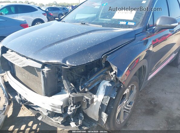 5NMS3DAJXNH406955 2022 HYUNDAI SANTA FE Black Вид спереду