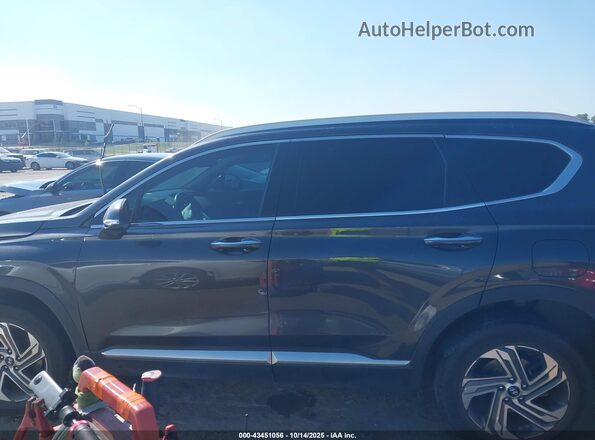 5NMS3DAJXNH406955 2022 HYUNDAI SANTA FE Black Панорамний вид салону 360°