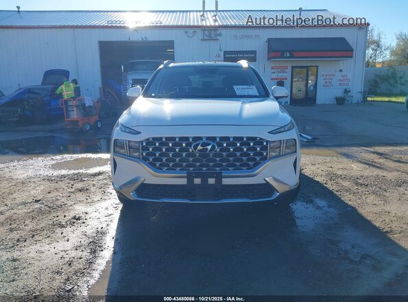 5NMS3DAJXPH537161 2023 HYUNDAI SANTA FE White Rear interior view