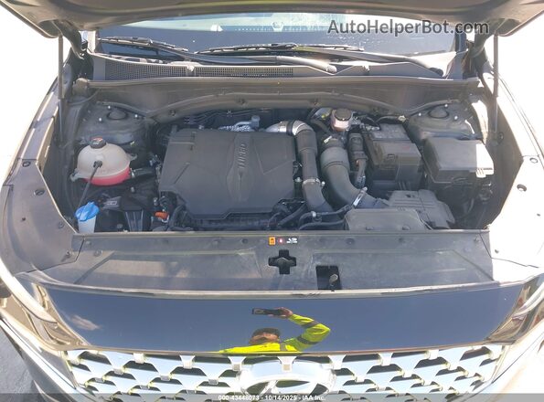 5NMS44AL6PH490807 2023 HYUNDAI SANTA FE Black Widok z tyłu