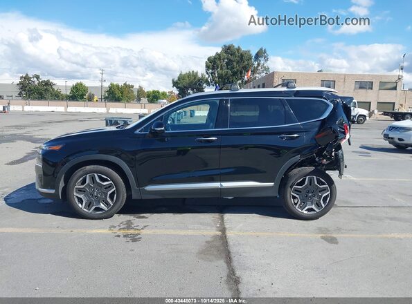 5NMS44AL6PH490807 2023 HYUNDAI SANTA FE Black Widok wnętrza 360 stopni