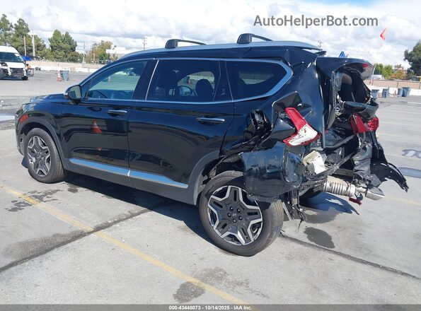 5NMS44AL6PH490807 2023 HYUNDAI SANTA FE Black Tył lewy