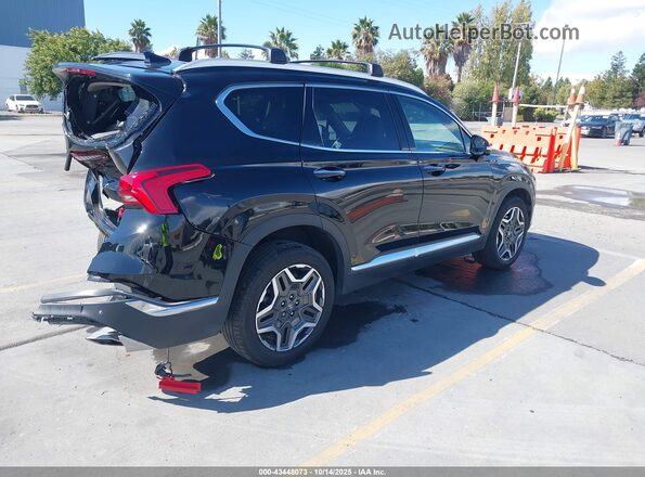 5NMS44AL6PH490807 2023 HYUNDAI SANTA FE Black Tył prawy