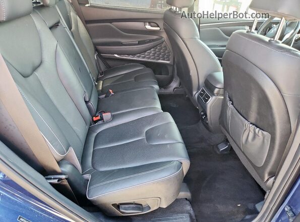 5NMS44AL8MH312599 2021 HYUNDAI SANTA Blue Vista de los asientos traseros