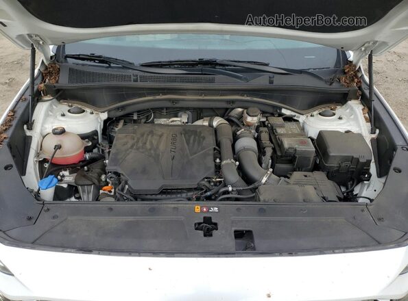 5NMS44AL9MH318895 2021 HYUNDAI SANTA White Вид підкапотного простору