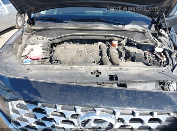 5NMS44AL9NH450251 2022 HYUNDAI SANTA FE Черный Вид сзади