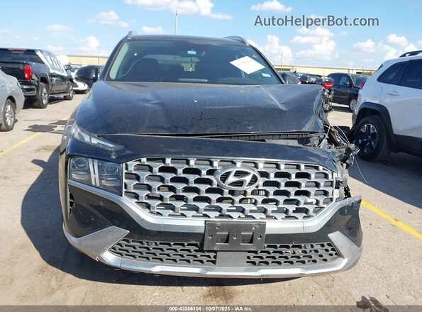 5NMS44AL9NH450251 2022 HYUNDAI SANTA FE Черный Вид щитка приборов