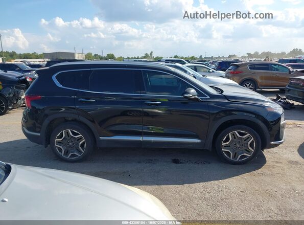 5NMS44AL9NH450251 2022 HYUNDAI SANTA FE Черный Вид задней части салона