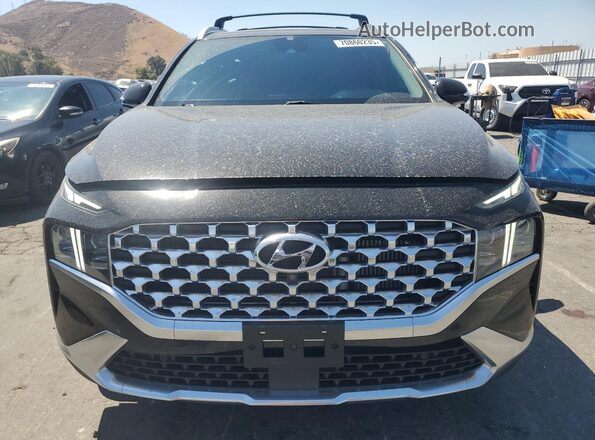 5NMS4DAL0NH386813 2022 HYUNDAI SANTA Black Vista frontal