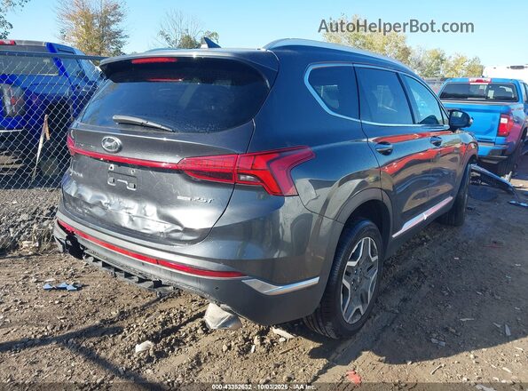 5NMS4DAL2NH423201 2022 HYUNDAI SANTA FE Gray Հետևի աջ