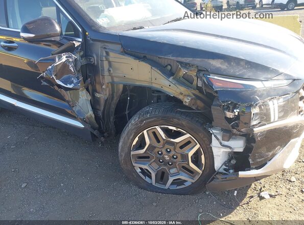 5NMS4DAL5MH343275 2021 HYUNDAI SANTA FE Black Widok z przodu