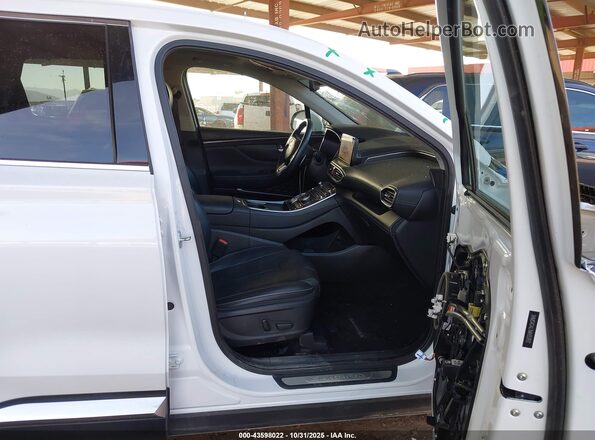 5NMS4DAL7MH353922 2021 HYUNDAI SANTA FE White Front interior view