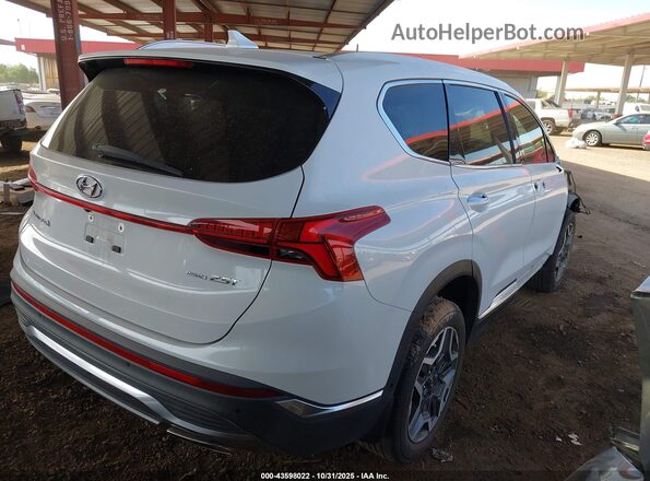 5NMS4DAL7MH353922 2021 HYUNDAI SANTA FE White Rear right