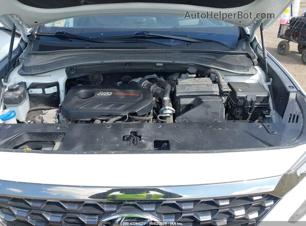 5NMS53AA4LH183457 2020 HYUNDAI SANTA FE Белый Вид сзади