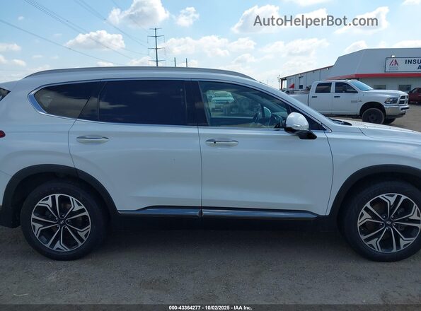 5NMS53AA4LH183457 2020 HYUNDAI SANTA FE Белый Вид задней части салона