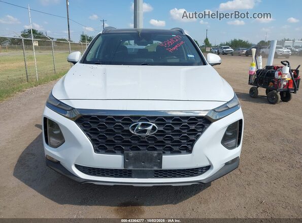 5NMS53AA4LH183457 2020 HYUNDAI SANTA FE Белый Вид щитка приборов