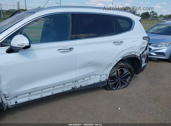 5NMS53AA4LH183457 2020 HYUNDAI SANTA FE Белый Вид спереди
