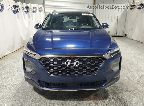 5NMS53AA5LH286869 2020 HYUNDAI SANTA Blue Vista frontal